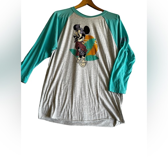 DISNEY Tops - DISNEY NEFF MINNIE MOUSE LONG SLEEVE WOMANS T- SHIRT SZ LARGE